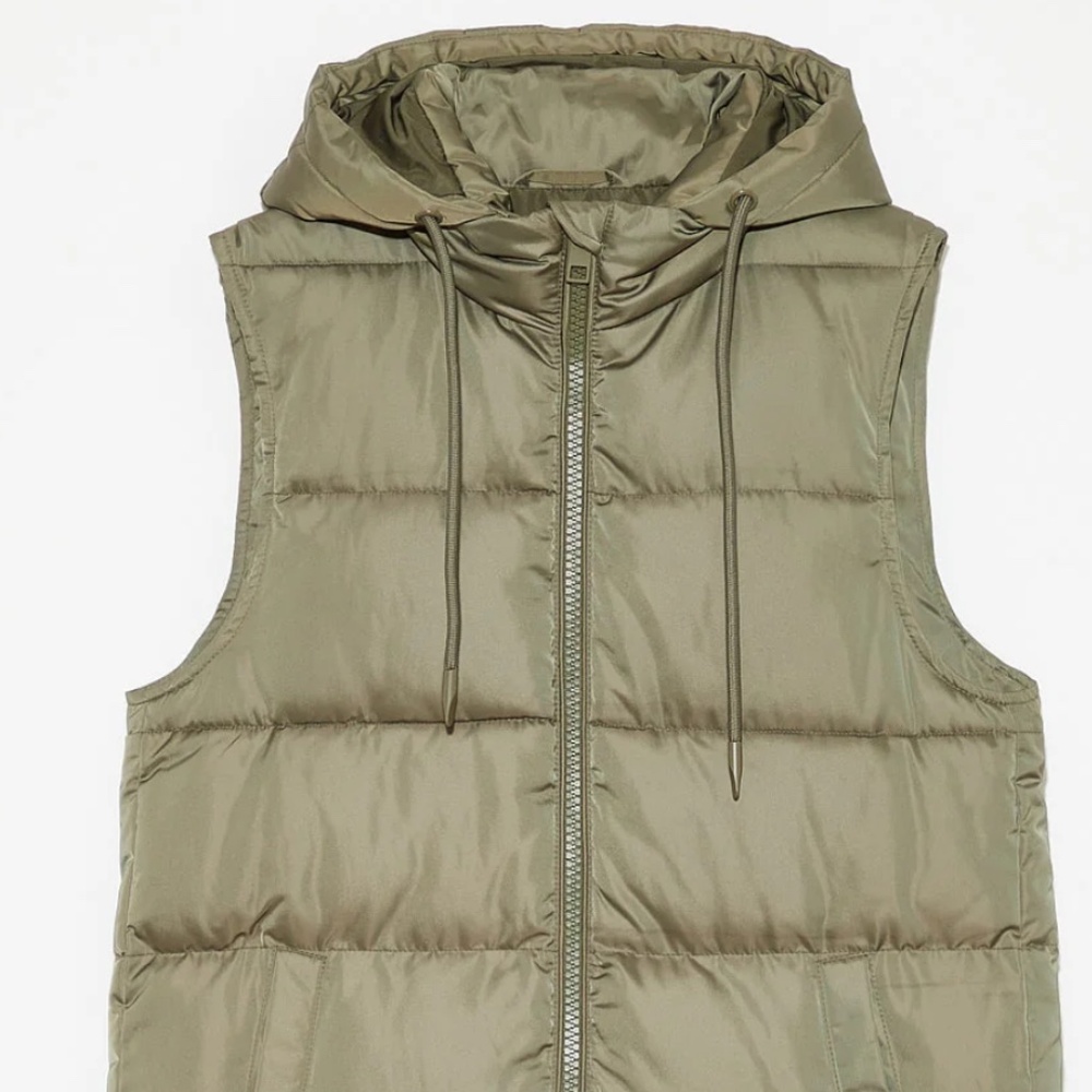 Deluc Sambucas Puffer Long Vest  - Size XS, M
